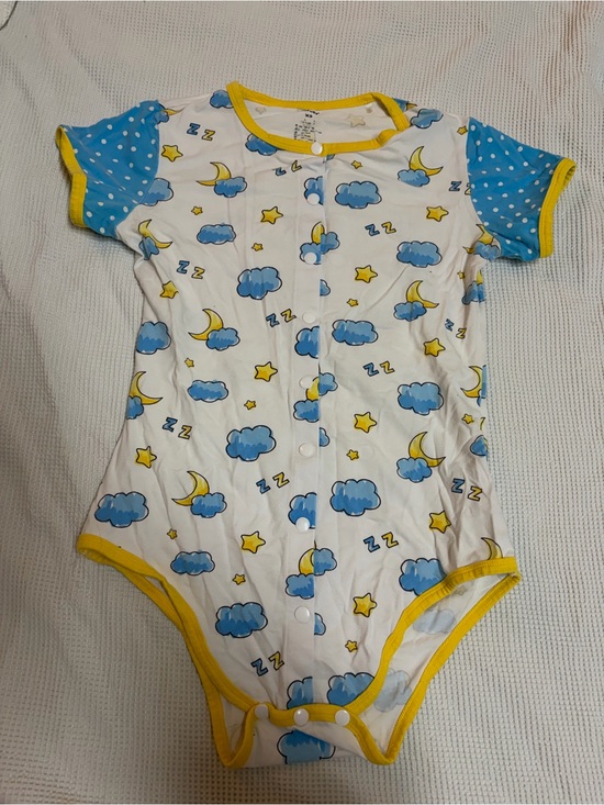 Little For Big Other - Little for big star adult onesie